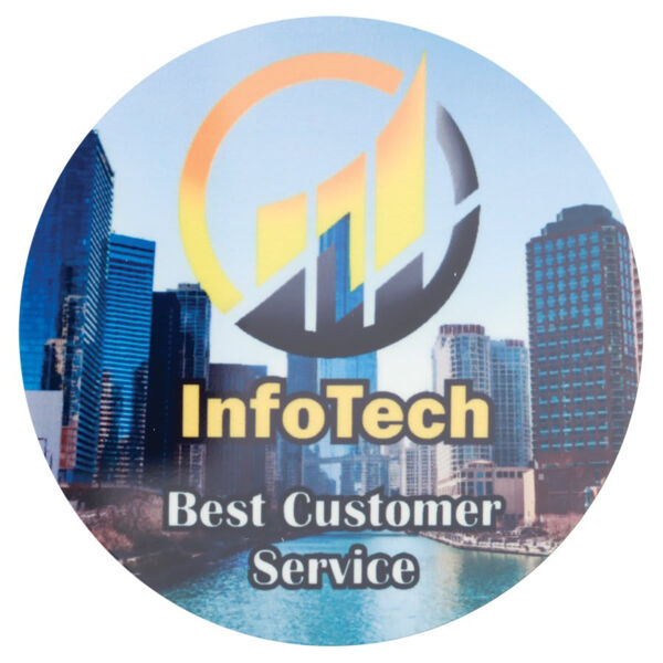 2" Gloss Sublimatable Unisub Aluminum Disc Thumbnail