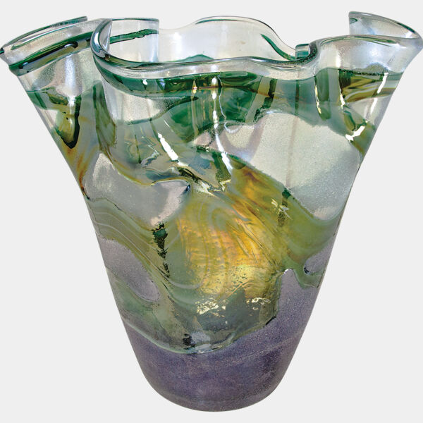 11 1/4" Art Glass Vase Thumbnail