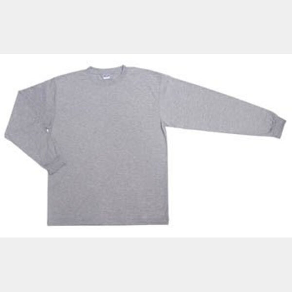 3XL Ash Heather Long Sleeve Basic T-Shirt Thumbnail