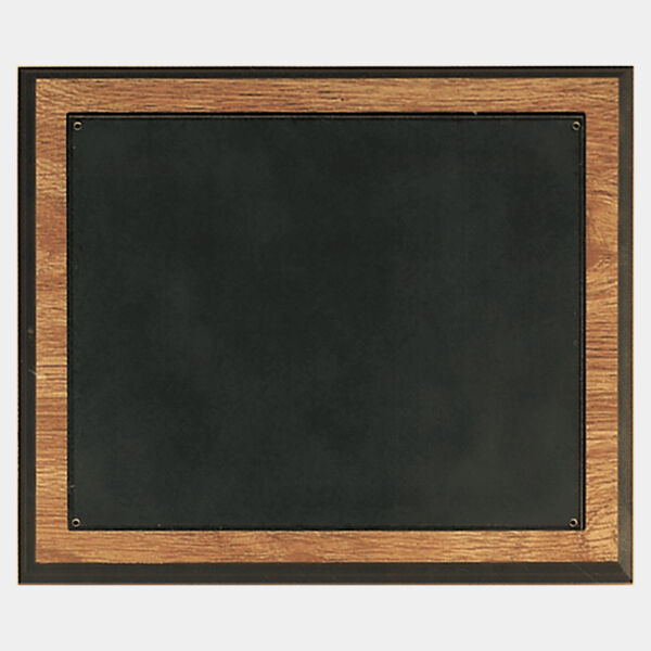 10 1/2" x 13" Oak Laminated Photo/Certificate Plaque with Acrylic Cover Thumbnail