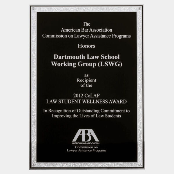 7" x 10" Textured Laser Engravable Aluminum Plate with Florentine Border and Four Holes Thumbnail