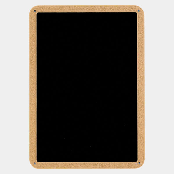 8 1/2" x 10" Brass Plated Steel Textured Plate with Border Thumbnail