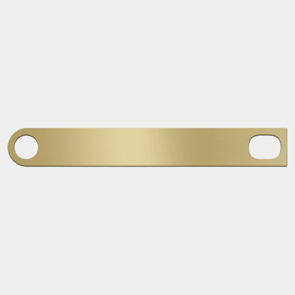 4 3/4" x 5/8" Brushed Brass Gavel Band Thumbnail