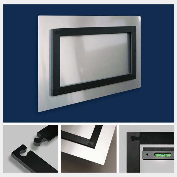 30 x 30 Photo 4-Way French Cleat Hanging System Thumbnail