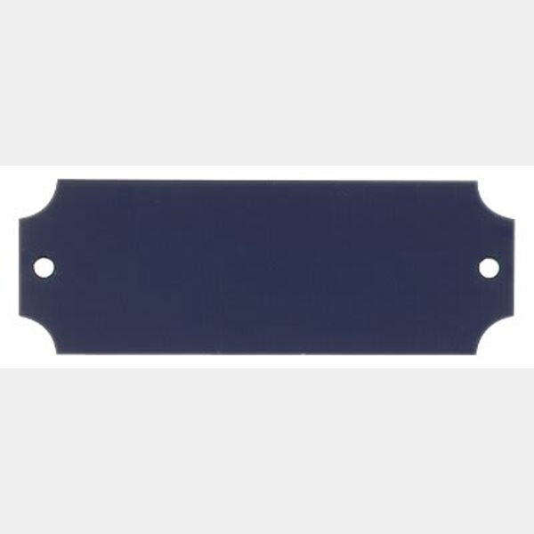 2 1/2" x 7/8" Laserable Brass Perpetual Plate Thumbnail