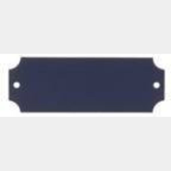 2 1/2" x 7/8" Laserable Aluminum Perpetual Plate Thumbnail
