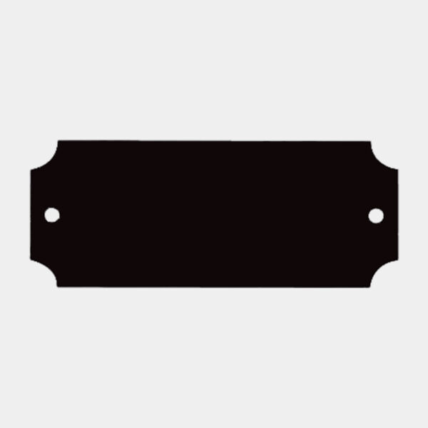 2 1/2" x 1" Brass Laserable Perpetual Plate Thumbnail