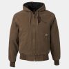Men's Tall Cheyenne Boulder Cloth™ Hooded Jacket with Tricot Quilt Lining Thumbnail