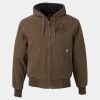 Men's Tall Cheyenne Boulder Cloth™ Hooded Jacket with Tricot Quilt Lining Thumbnail
