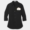 Women's 3/4 Sleeve Carefree Poplin Shirt Thumbnail
