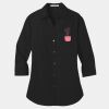 Women's 3/4 Sleeve Carefree Poplin Shirt Thumbnail